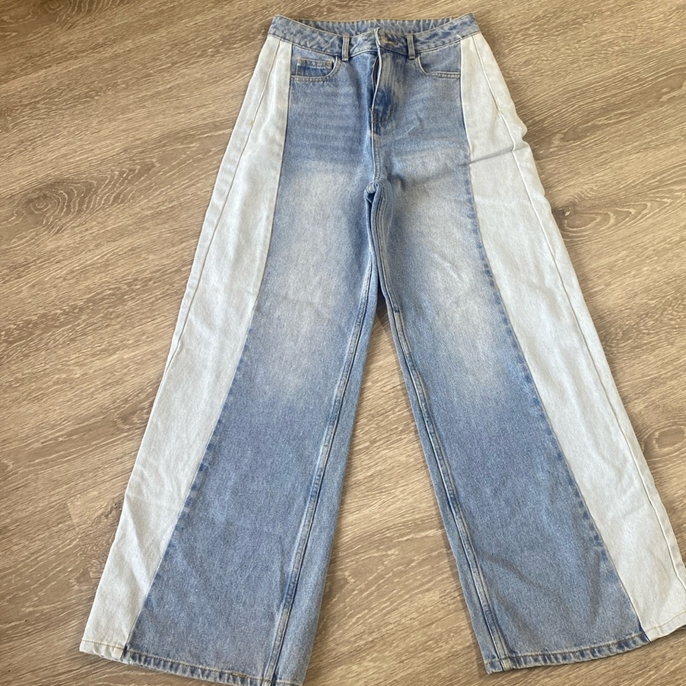 Papermoon Two tone jeans